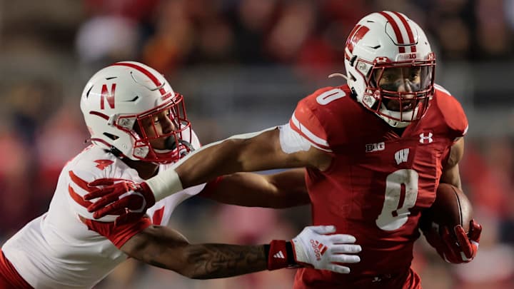 Wisconsin Badgers versus Nebraska by the numbers