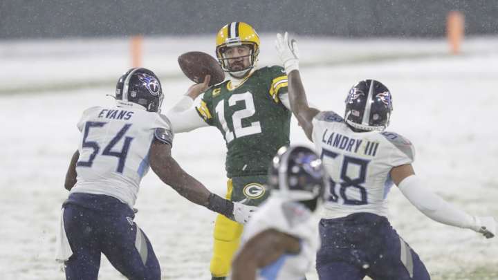 Packers-Titans Injury Report: Rodgers Practices But Five DNP