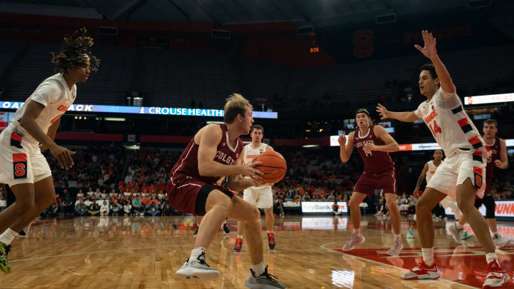 Colgate Gets Hot, Shoots Syracuse Out of Own Building Colgate Gets Hot, Shoots Syracuse Out of Own Building