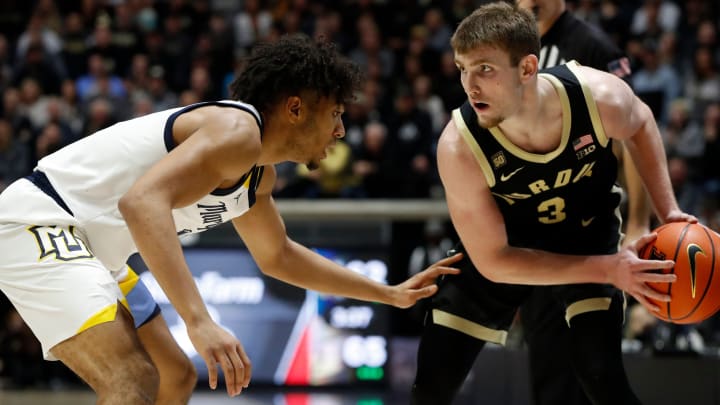 Braden Smith's Second-Half Efforts Fuel Purdue Basketball in 75-70 Win Over Marquette Braden Smith's Second-Half Efforts Fuel Purdue Basketball in 75-70 Win Over Marquette
