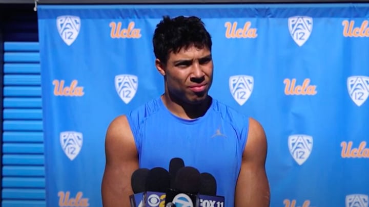 WATCH: Zach Charbonnet Talks USC Rivalry, UCLA Moving on From Loss