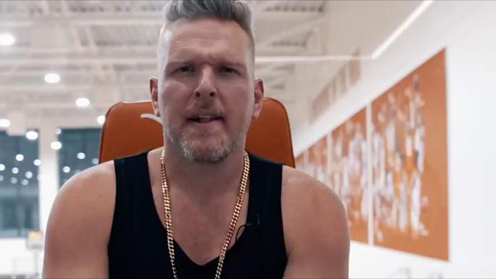 WATCH: Pat McAfee Narrates a Texas Basketball Hype Video