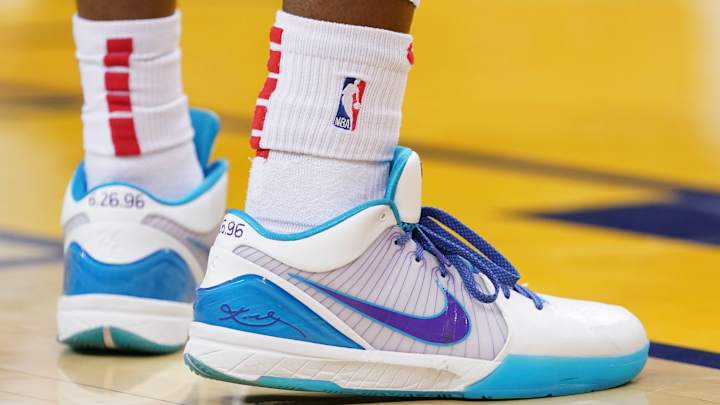 Paul George Ditches His Shoes for Kobes
