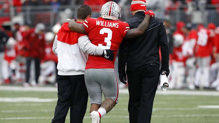 Ohio State's Miyan Williams, Jaxon Smith-Njigba Unavailable At Maryland