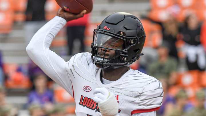 Louisville QB Malik Cunningham Unavailable vs. NC State