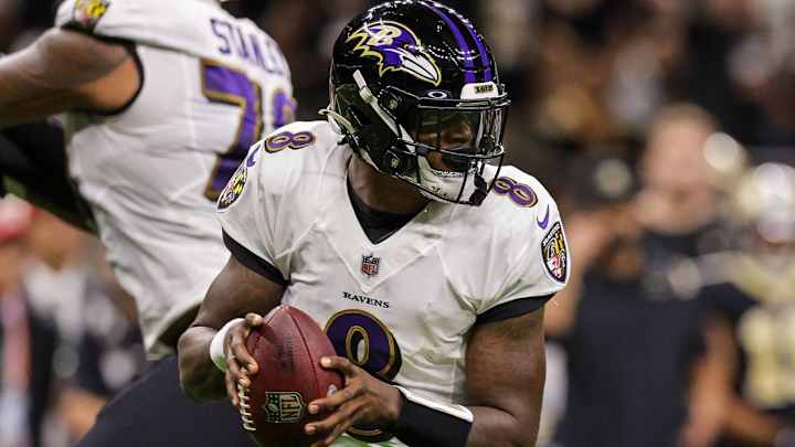 Ravens’ Lamar Jackson Says He Injured LT Ronnie Stanley