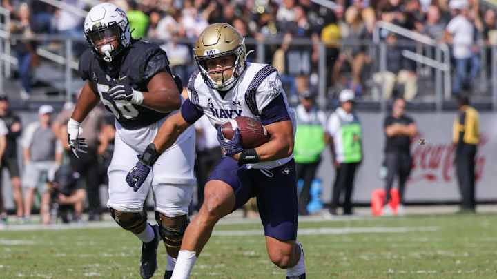 Navy Upsets UCF, 17-14