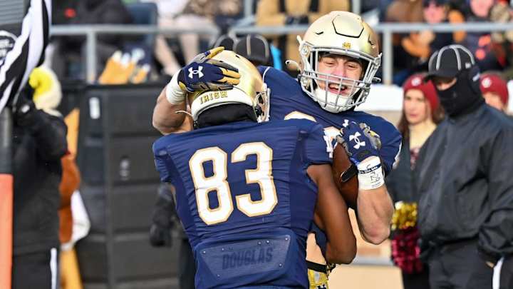 Notre Dame Throttles Boston College 44-0 On Senior Day