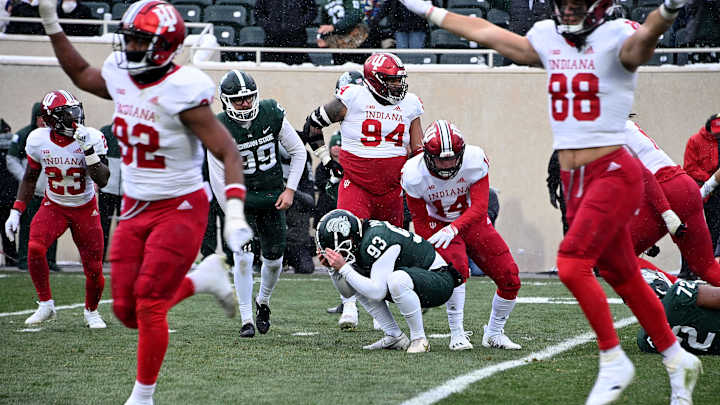 Indiana Snaps Losing Streak With 39-31 Win in Double-Overtime Thriller at Michigan State