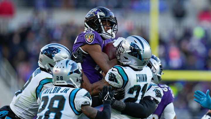 Game Balls for Ravens for Week 11 Game Against Panthers
