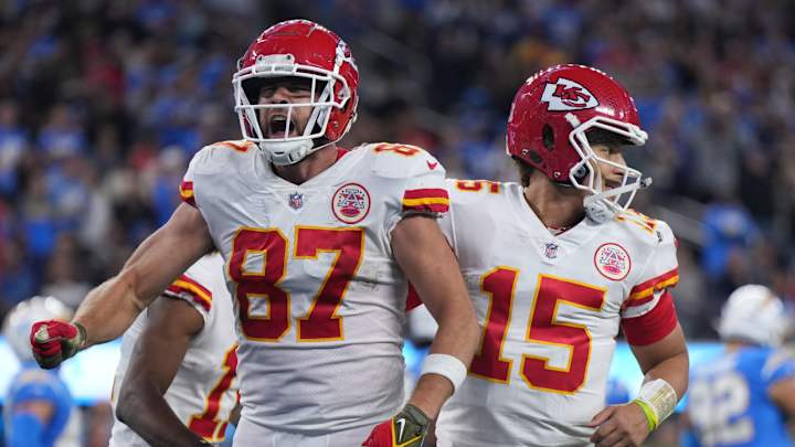 Chiefs’ Patrick Mahomes Says Travis Kelce Is Best TE of All Time
