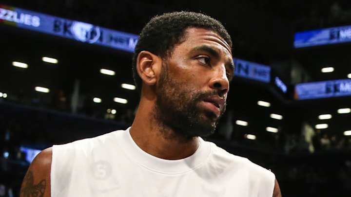 Nets’ Kyrie Irving Says Grievance Decision Up to Legal Team