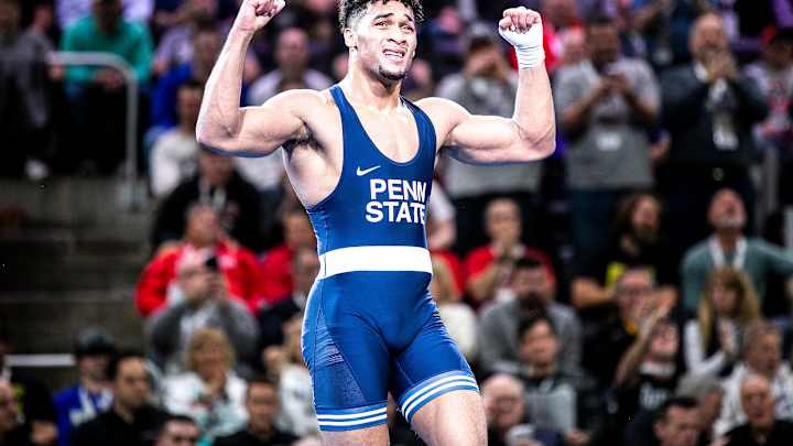 Penn State's Carter Starocci Poised for Another Showcase Penn State's Carter Starocci Poised for Another Showcase