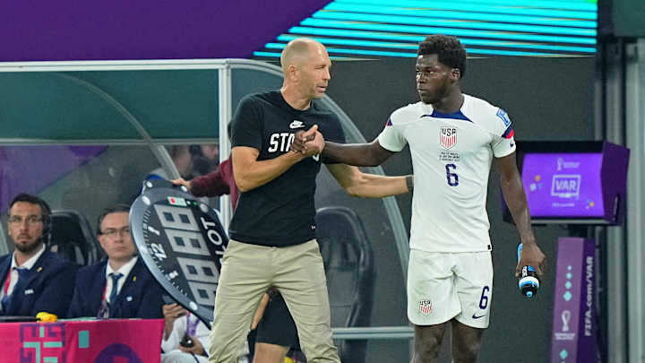 Gregg Berhalter Wears Rare Air Jordans at World Cup