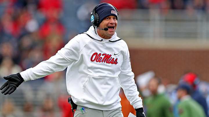 Lane Kiffin Dismisses Report He’s Leaving Ole Miss for Auburn