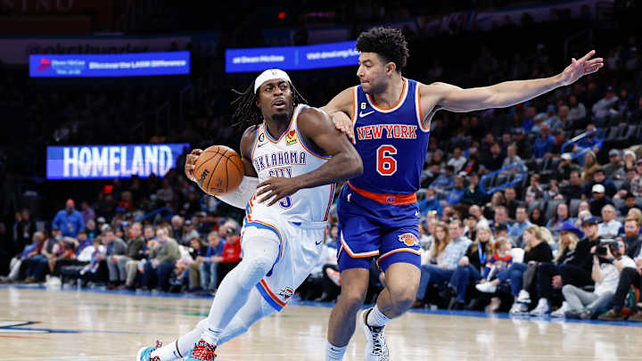 Oklahoma City's Centerpieces Click in Thunder's Loss to the Knicks
