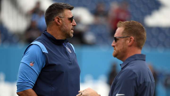 Titans to Stick With OC Todd Downing After Arrest, Vrabel Says