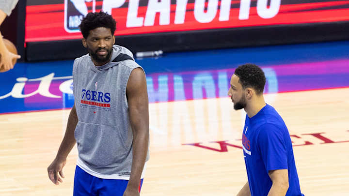 Ben Simmons Wishes Former 76ers Teammate Joel Embiid Well