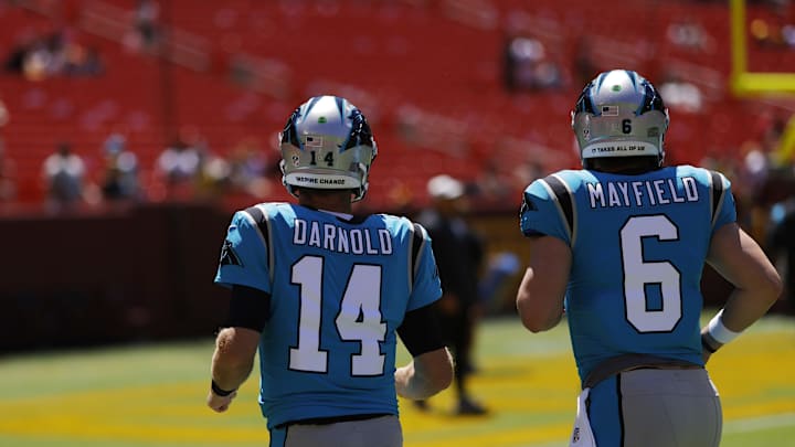 Steve Wilks Explains Decision to Start Sam Darnold Over Baker Mayfield