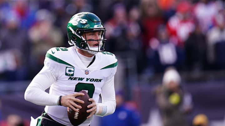Jets Bench QB Zach Wilson for Sunday’s Game vs. Bears