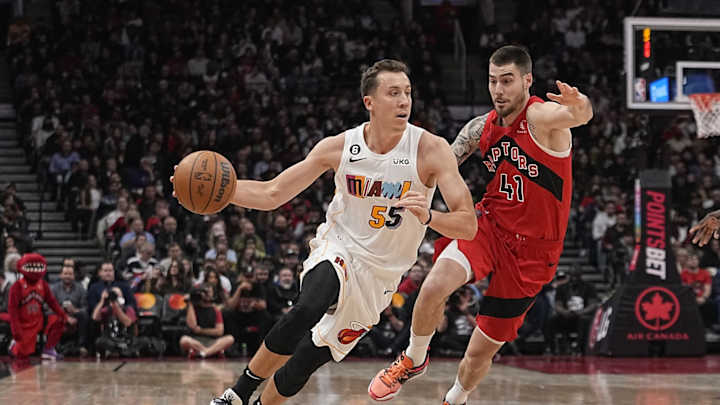 Miami Heat's Duncan Robinson Listed As Out Tonight Against Washington Wizards