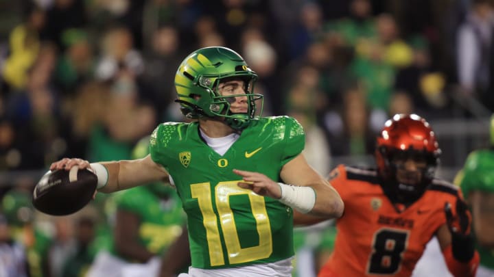 Would Oregon QB Bo Nix Be a Giants Fit? Would Oregon QB Bo Nix Be a Giants Fit?