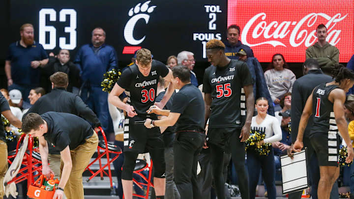 Cincinnati Forward Viktor Lakhin Missing West Virginia Game With Injury