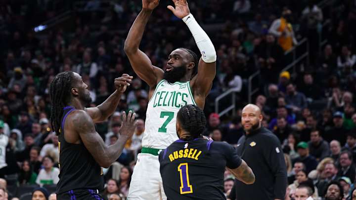 Jaylen Brown Reacts to His Third All-Star Selection After Loss to Lakers
