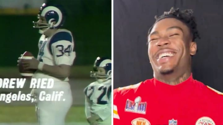 Chiefs Receiver Has Hilarious Reaction to Seeing Classic Andy Reid Viral Video for the First Time