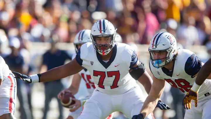‘Godzilla’? Could Cowboys Draft Arizona's Jordan Morgan as Rookie Starter in Place of Tyron Smith?