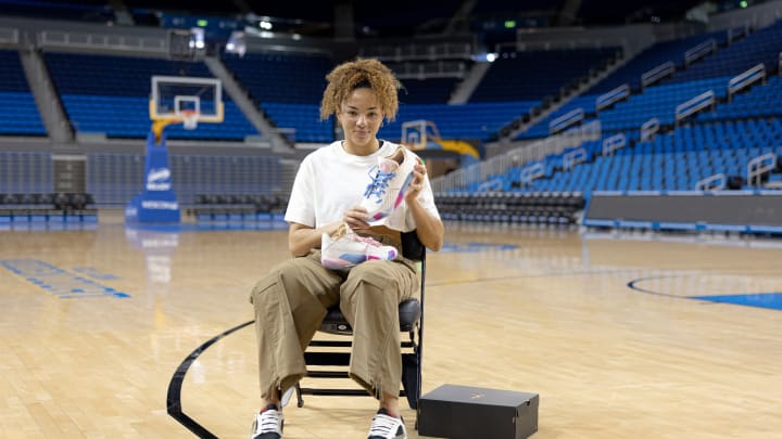 Kiki Rice Debuts Air Jordan 38 Low 'Cherry Blossom'