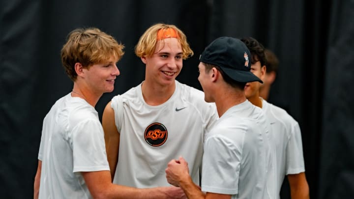 Cowboy Tennis Shines Against Wichita State in First Outdoor Home Match