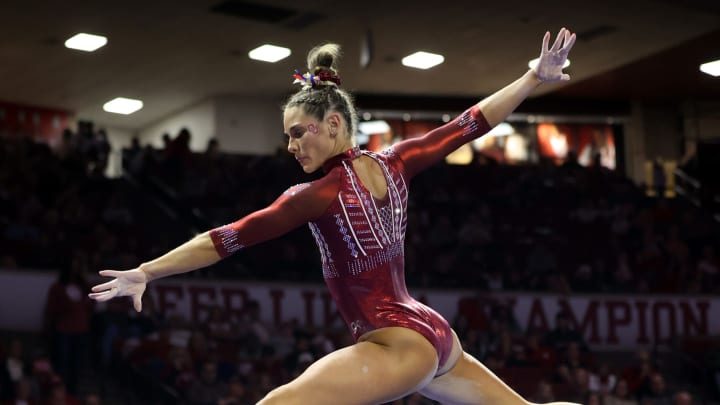 OU Gymnastics: No. 1 Oklahoma Crushes Competition Behind Jordan Bowers' Perfect Score OU Gymnastics: No. 1 Oklahoma Crushes Competition Behind Jordan Bowers' Perfect Score