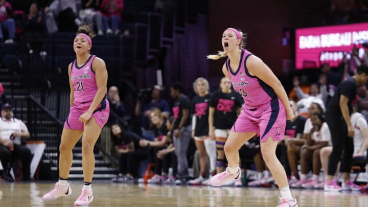 Johnson and Brunelle Score 24 Each, Virginia Still Falls to Clemson 75-69