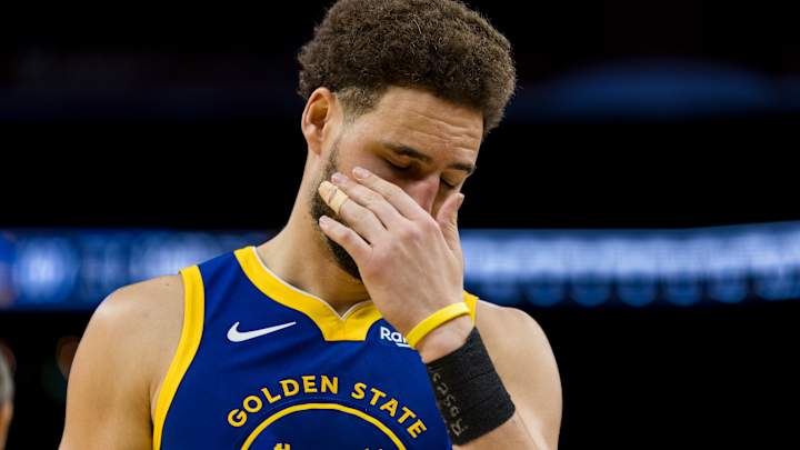Klay Thompson Reacts to Getting Benched in Warriors vs. Nets