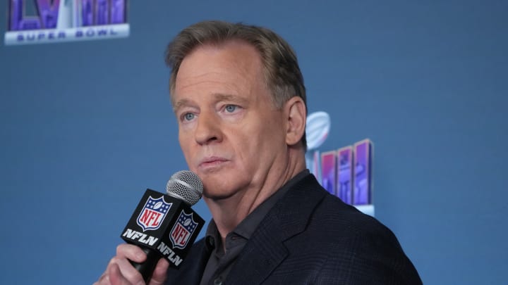 NFL Fans Roast Roger Goodell Over His Comments About Refs Doing a 'Great Job’