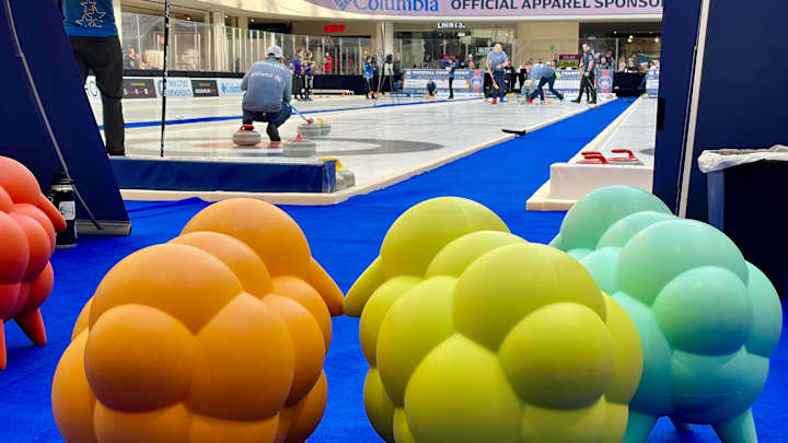 Curling Fun On Display at American Dream