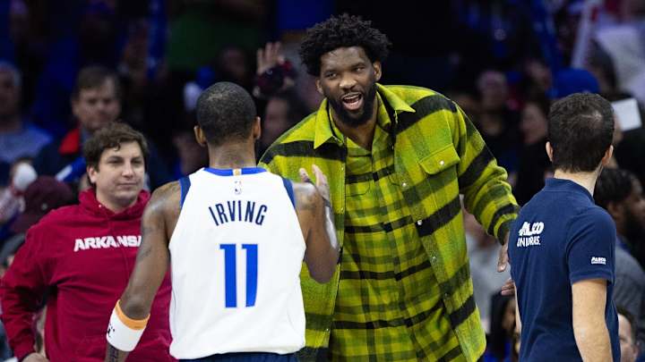 Tyrese Maxey Appreciates Joel Embiid's Sideline Support Against Mavericks