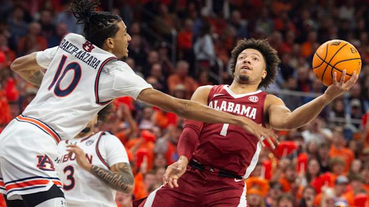 No. 16 Alabama Falls to No. 12 Auburn 99-81 in the Iron Bowl of Basketball No. 16 Alabama Falls to No. 12 Auburn 99-81 in the Iron Bowl of Basketball