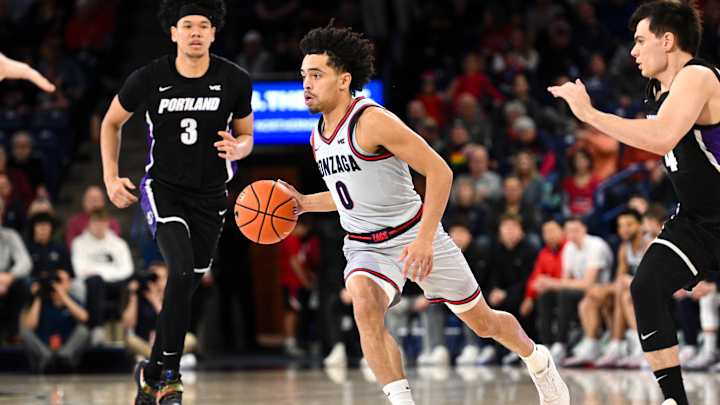 Gonzaga’s Ryan Nembhard named West Coast Conference Player of the Week