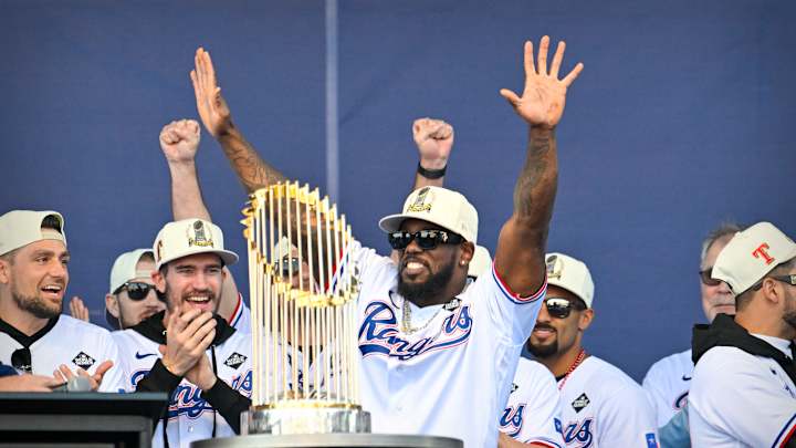 Texas Rangers Avoid Arbitration With Adolis García, Sign Playoff Hero to Multi-Year Deal