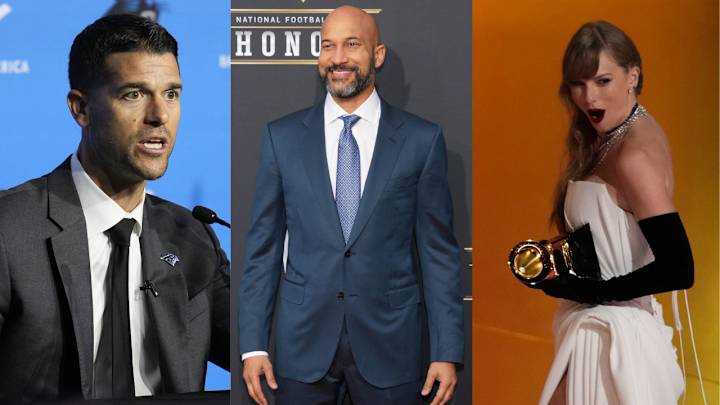 Noted! Canales Reacts to Keegan-Michael Key's Taylor Swift-Panthers Joke Noted! Canales Reacts to Keegan-Michael Key's Taylor Swift-Panthers Joke