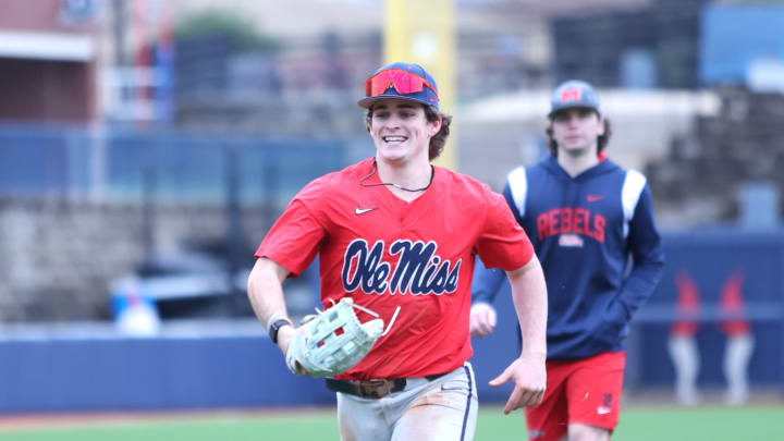 Intrasquad Notebook: Gunnar Dennis Shines For Rebels on the Mound
