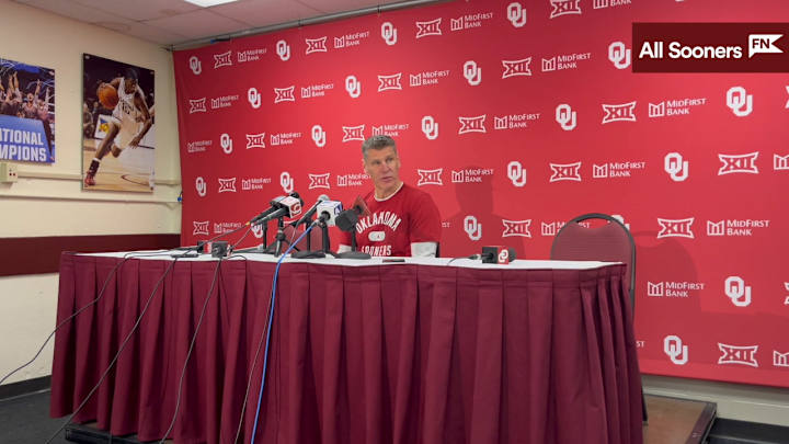 WATCH: Oklahoma HC Porter Moser Interview