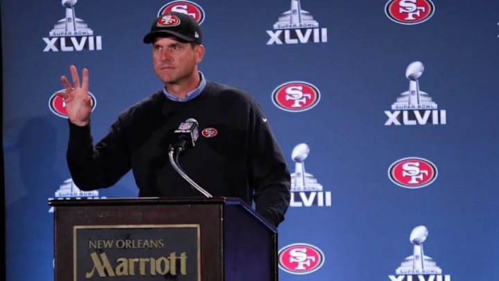 Jim Harbaugh Still Seething Over Super Bowl Loss to Ravens