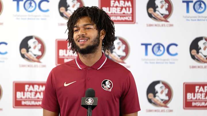 FSU Football Freshman TE Landen Thomas Excited About Upcoming Role on Offense FSU Football Freshman TE Landen Thomas Excited About Upcoming Role on Offense