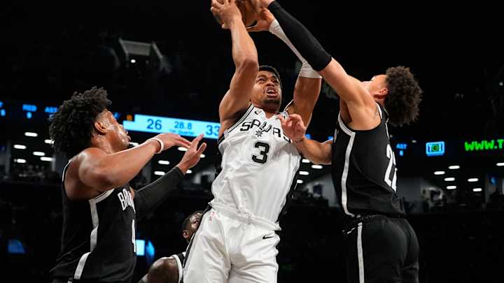Spurs Skid Continues in Loss vs. Nets