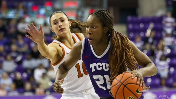 TCU Women's Basketball Outmuscled By No. 7 Texas