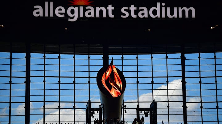 Raiders Legends Light the Torch at Super Bowl LVIII
