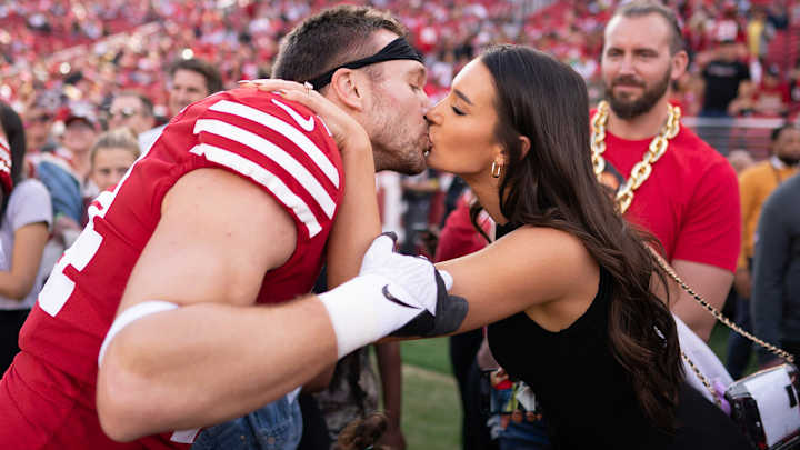 Kristin Juszczyk’s Super Bowl Fit Featured Perfect Tribute to Husband, 49ers’ Kyle Juszczyk